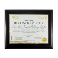 Placa Caoba Chocolate